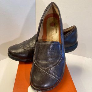 Clarks Unstructured, 9M, Un.Heard, Dark Brown